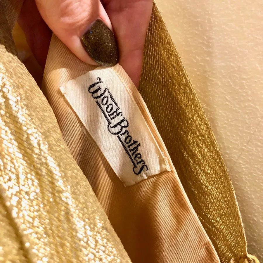 1950's Incredible Lamé Party Dress