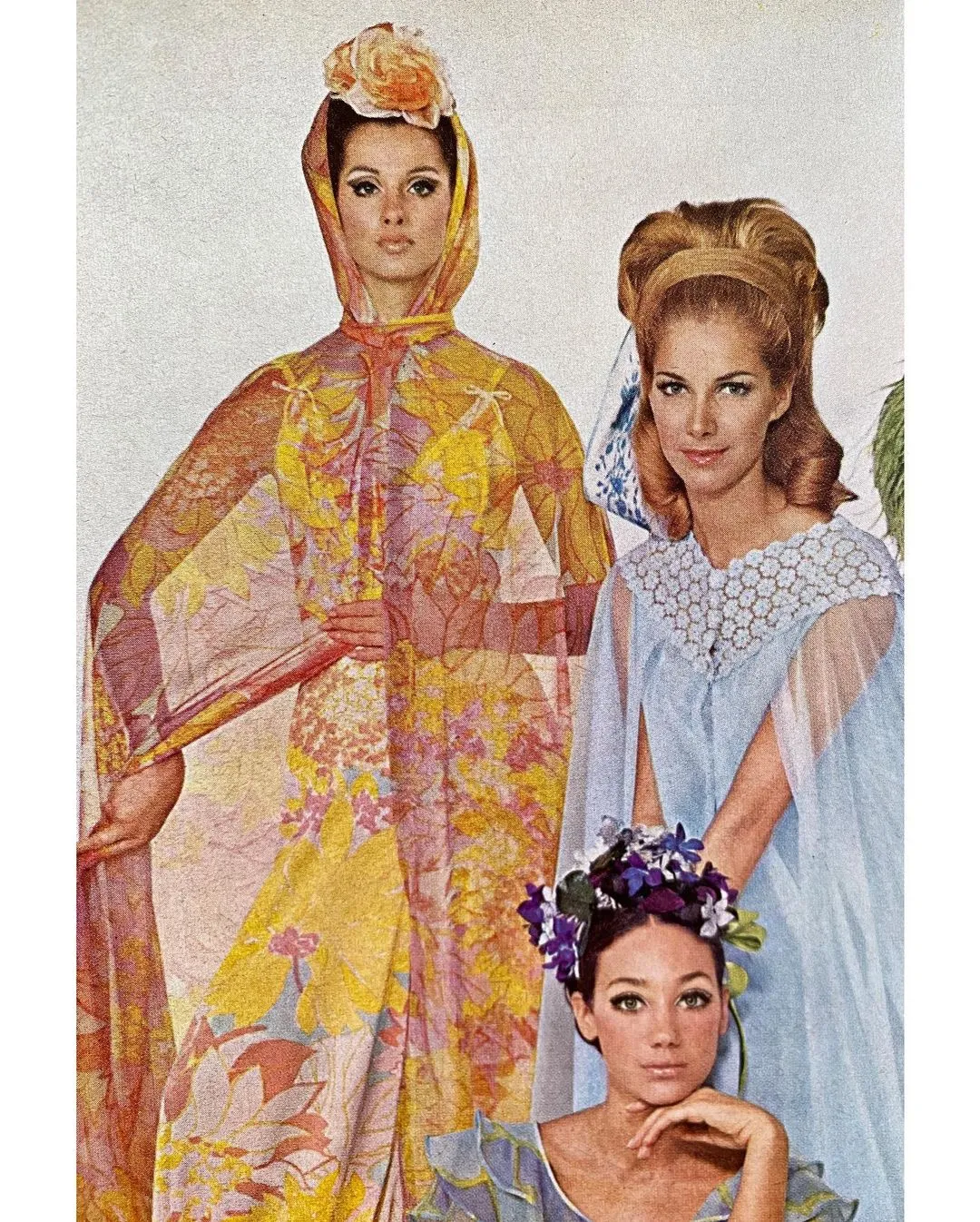 1960s Pedro Rodriguez Jumpsuit & SIlk Chiffon Cape