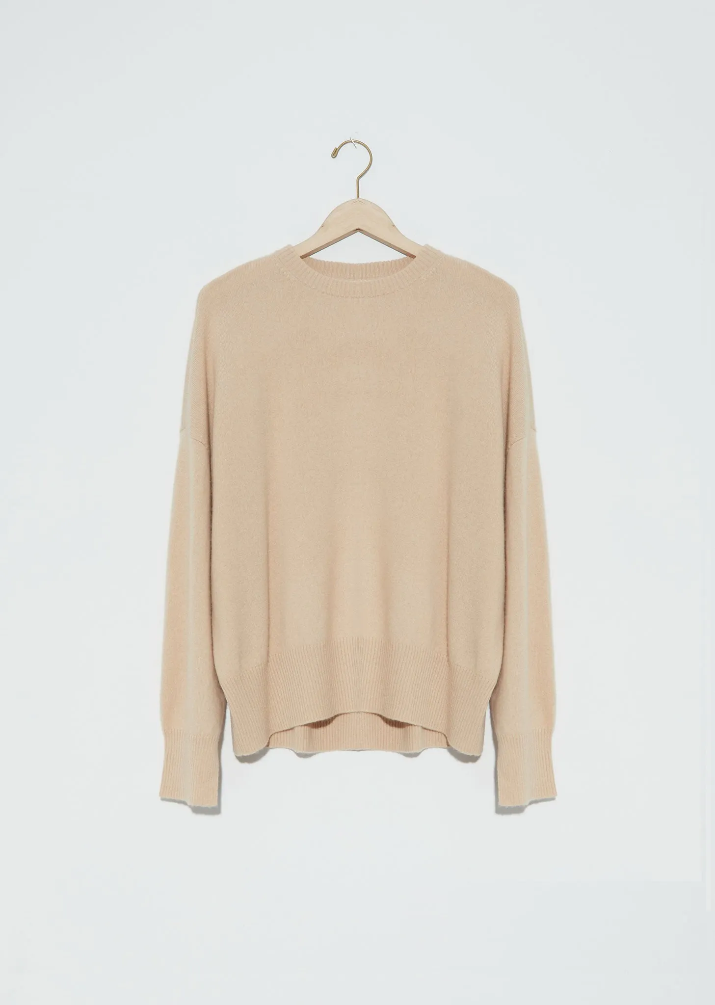 Anaa Cashmere Sweater — Beige