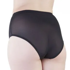 Bettie Page - Mesh Classic Brief Black