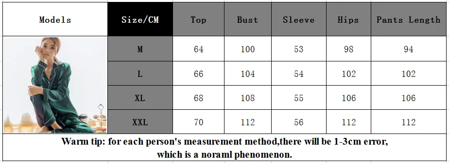 Blue-Spring Autumn Long Sleeve Women Pure Color Like Silk Sleepsuit