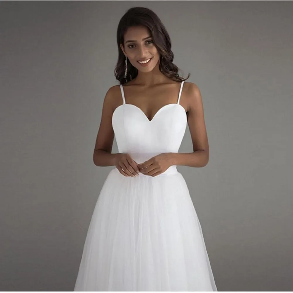 Bridal Gown with Lace Up Dress High Division Wedding Dress
