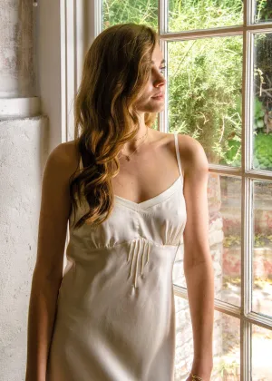 Carole Slip in Ivory Silk