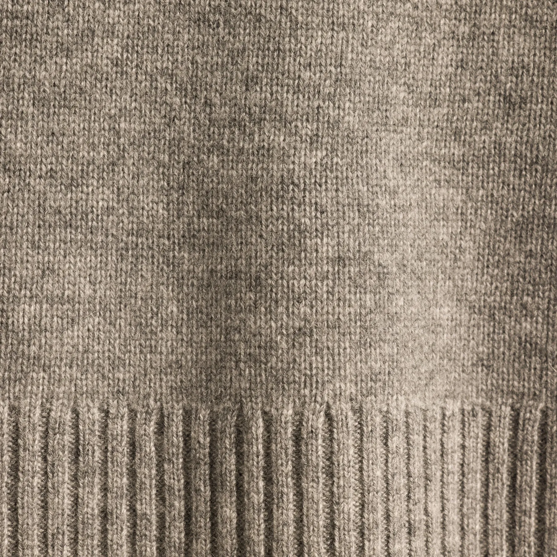 Cashmere Half Zip - Coyote