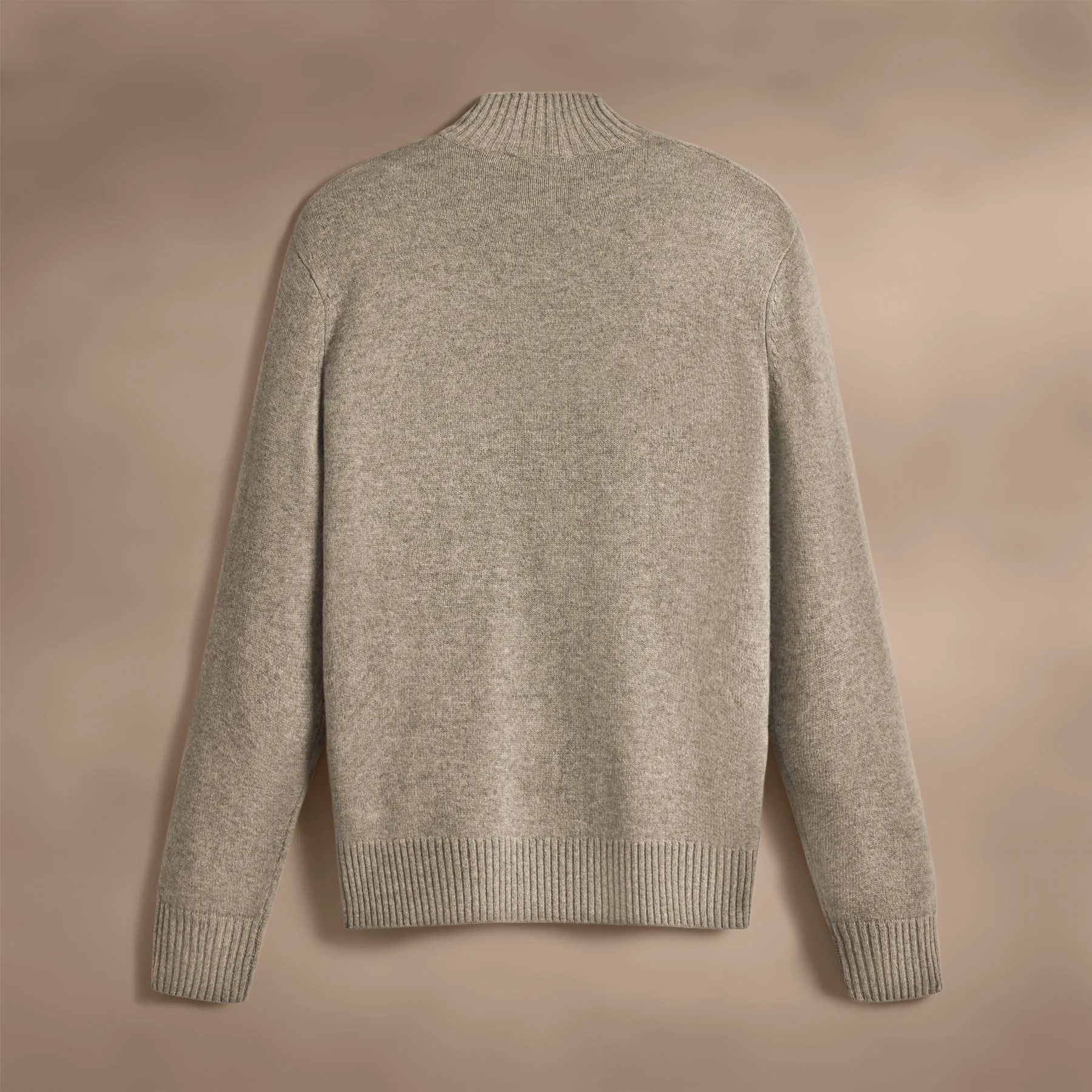 Cashmere Half Zip - Coyote
