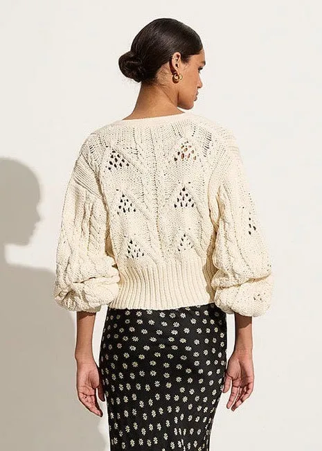 Dayana Cardigan (Off White)