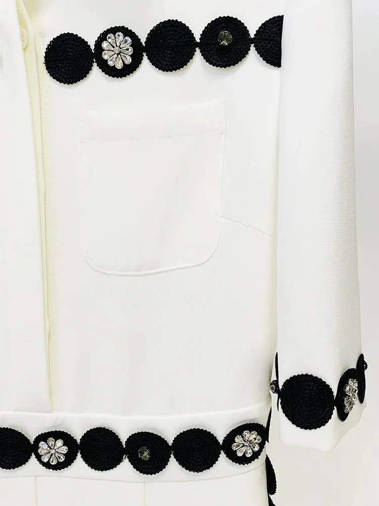 Designer Embroidery Beaded Jumpsuit