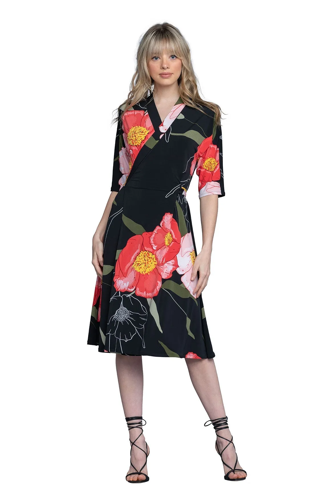 Dolman Wrap Dress