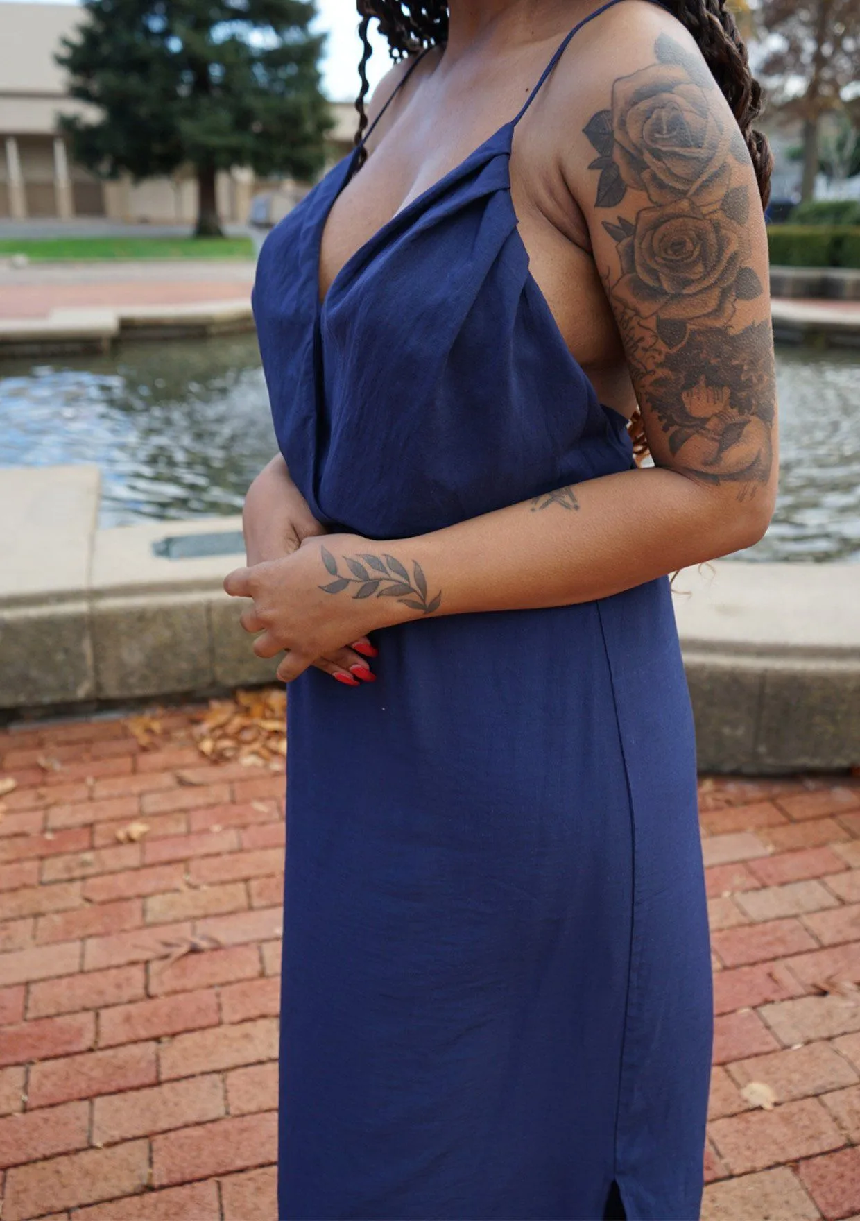 Dream A Little Dream Backless Maxi Dress