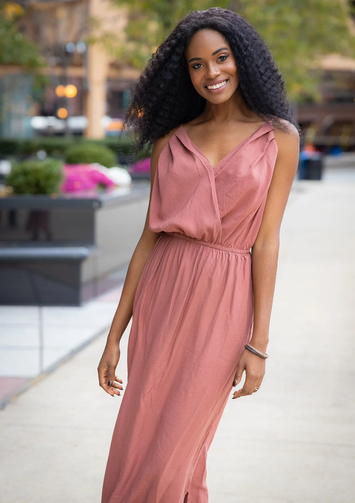 Dream A Little Dream Backless Maxi Dress