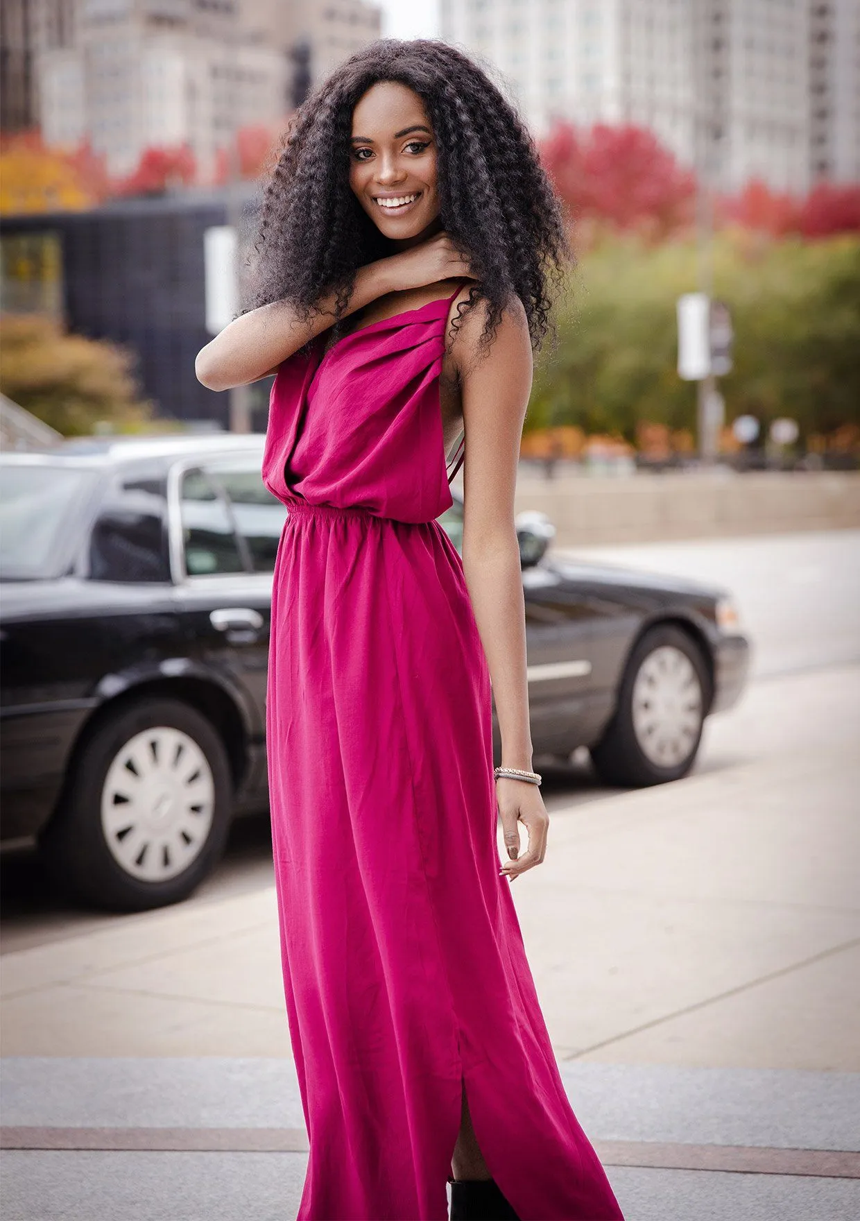 Dream A Little Dream Backless Maxi Dress