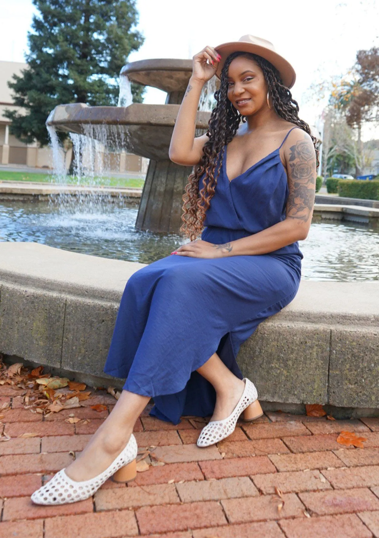 Dream A Little Dream Backless Maxi Dress