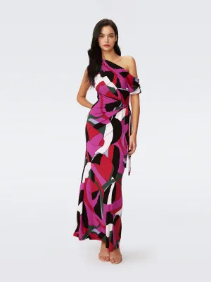 Eliana Faux Wrap Dress