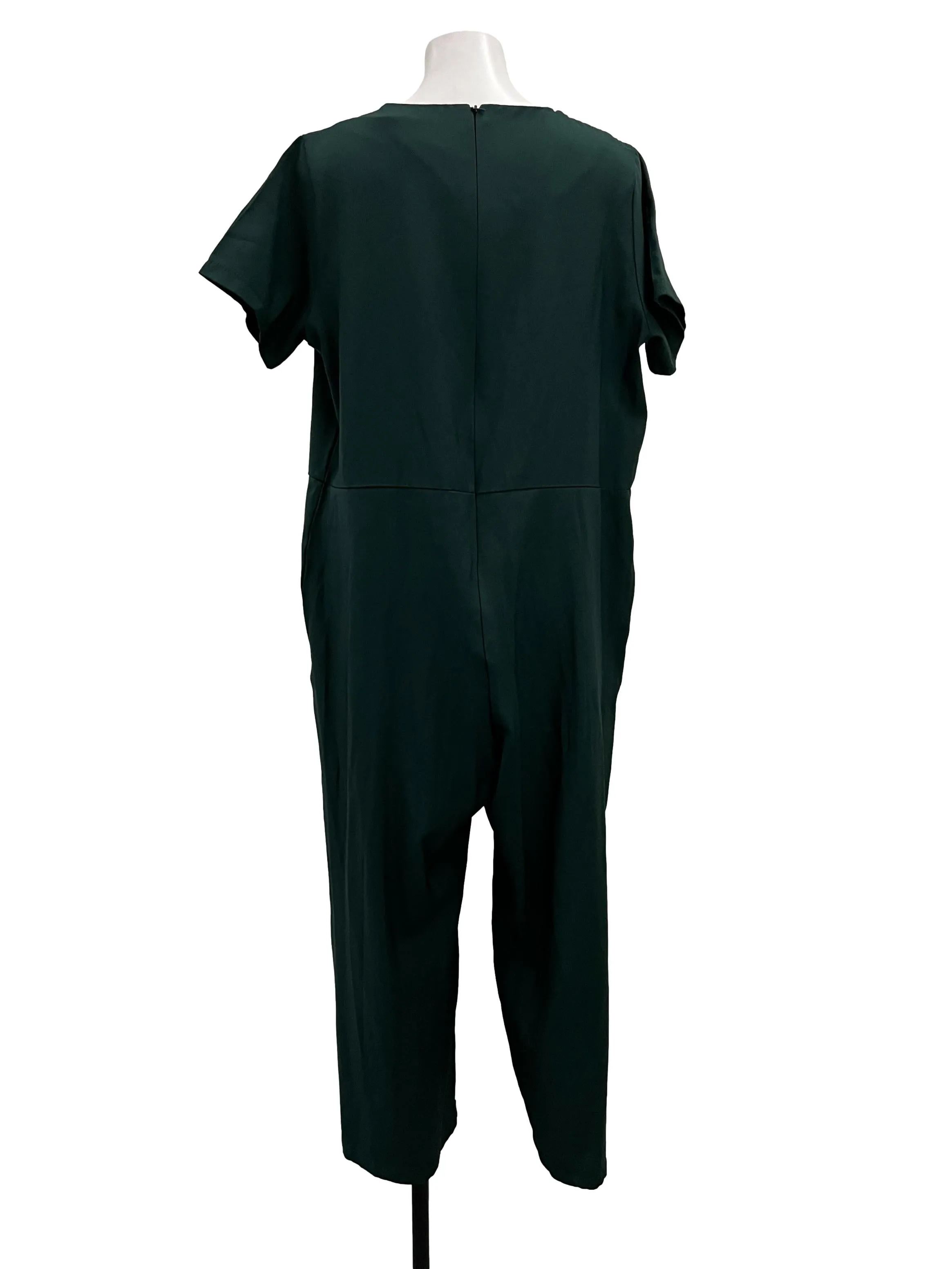 Emerald V-Neck Jumpsuit