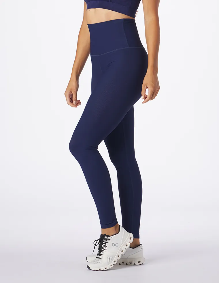 Extra High Waist Power Legging: Indigo
