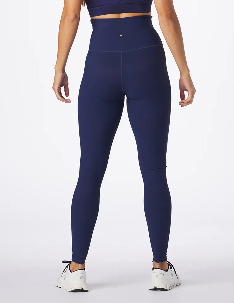 Extra High Waist Power Legging: Indigo