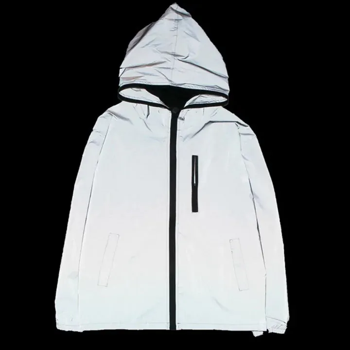 FashionFad Reflective Windbreaker