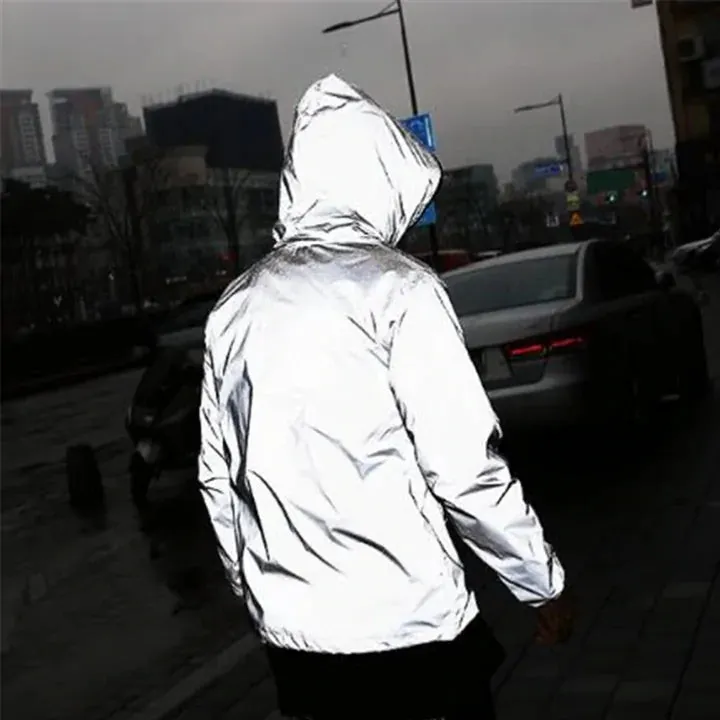 FashionFad Reflective Windbreaker