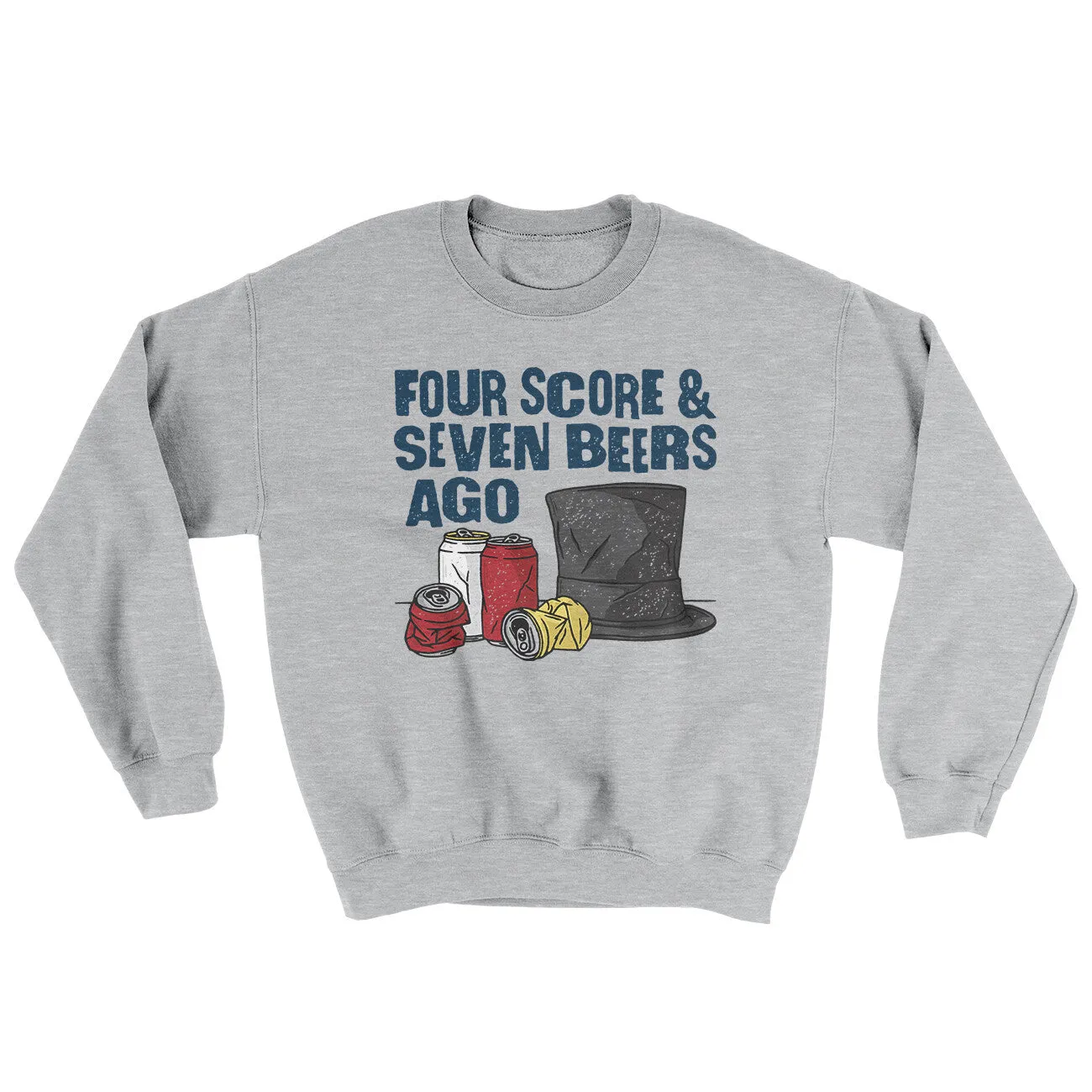 Four Score And Seven Beers Ago Ugly Sweater