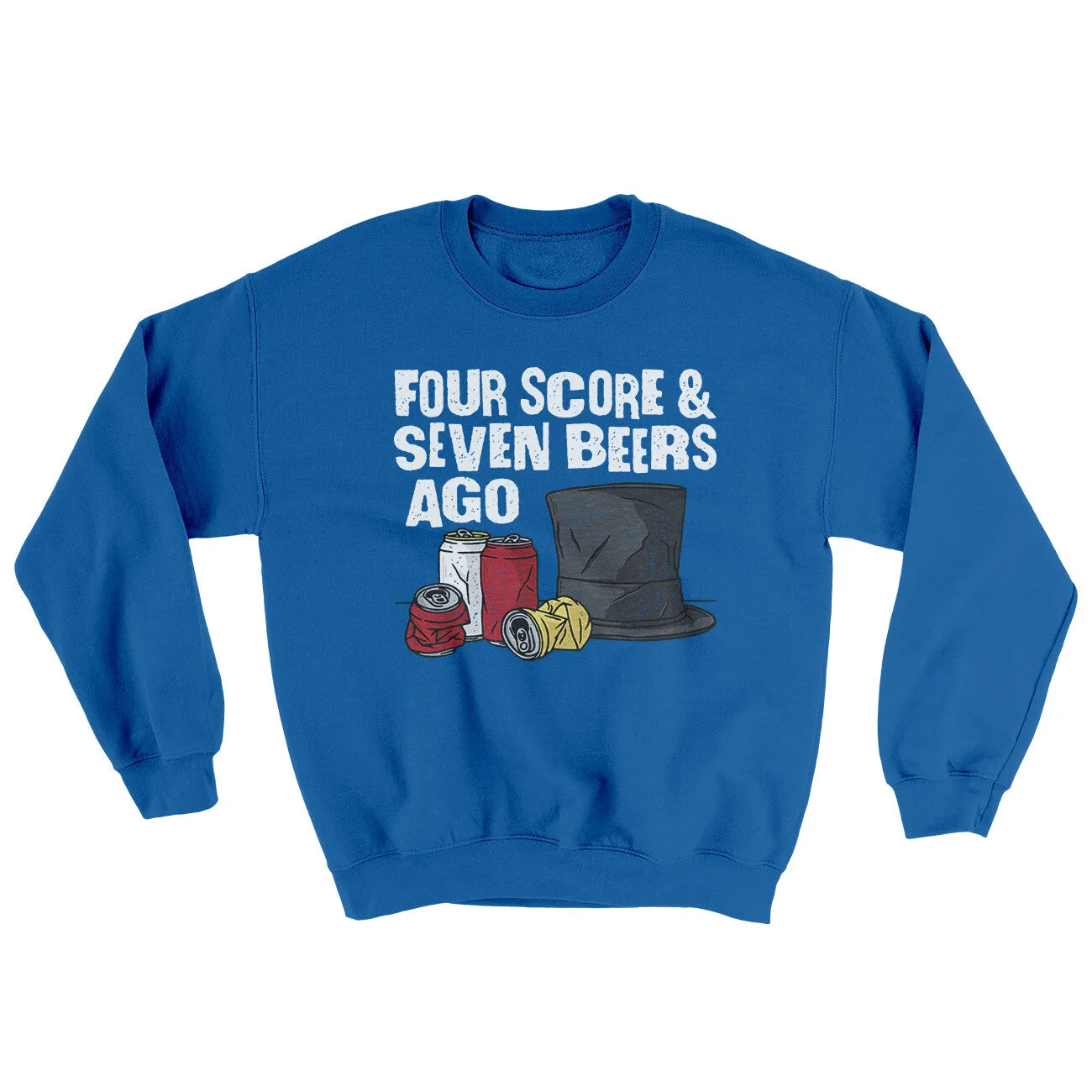 Four Score And Seven Beers Ago Ugly Sweater