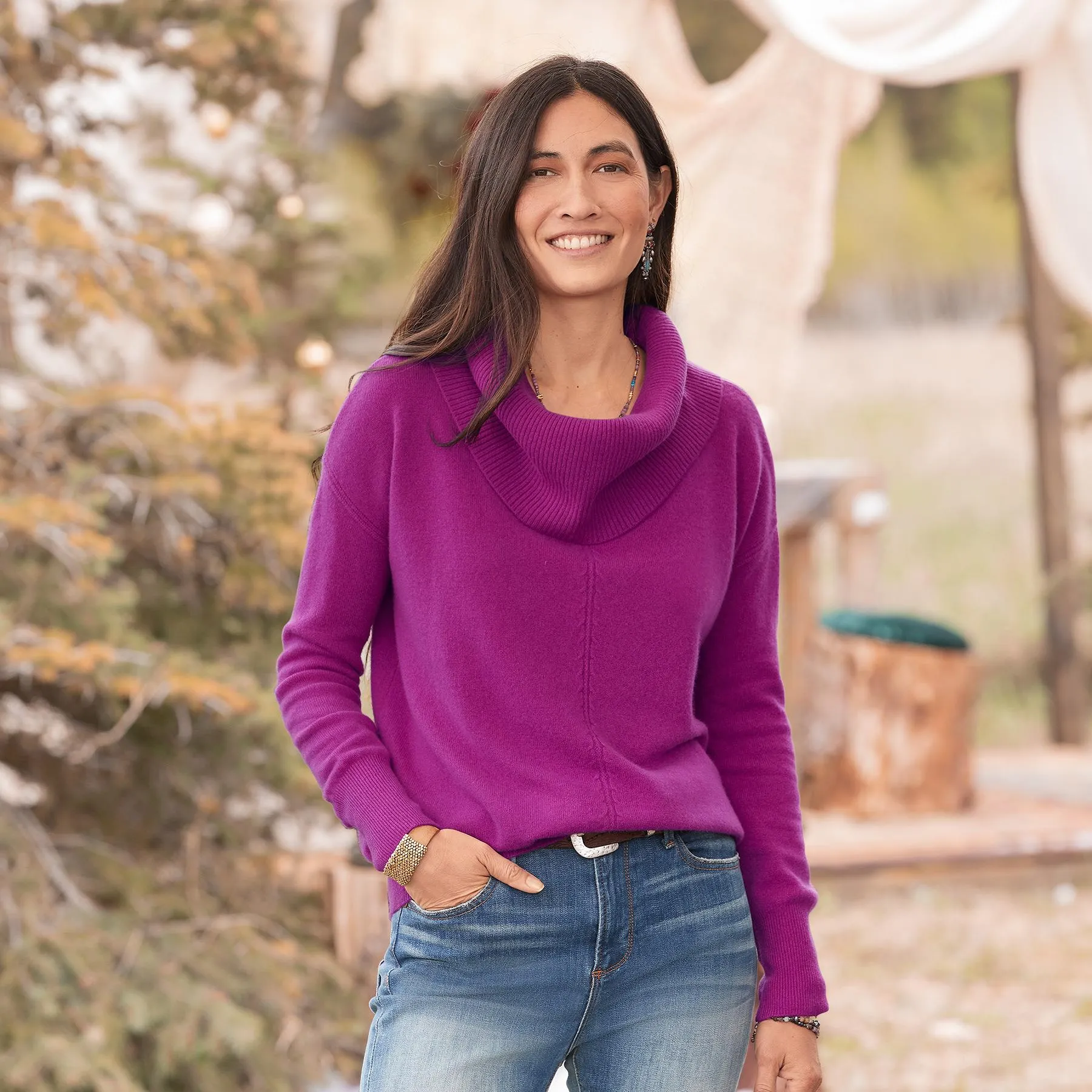 Giovanna Cashmere Cowlneck
