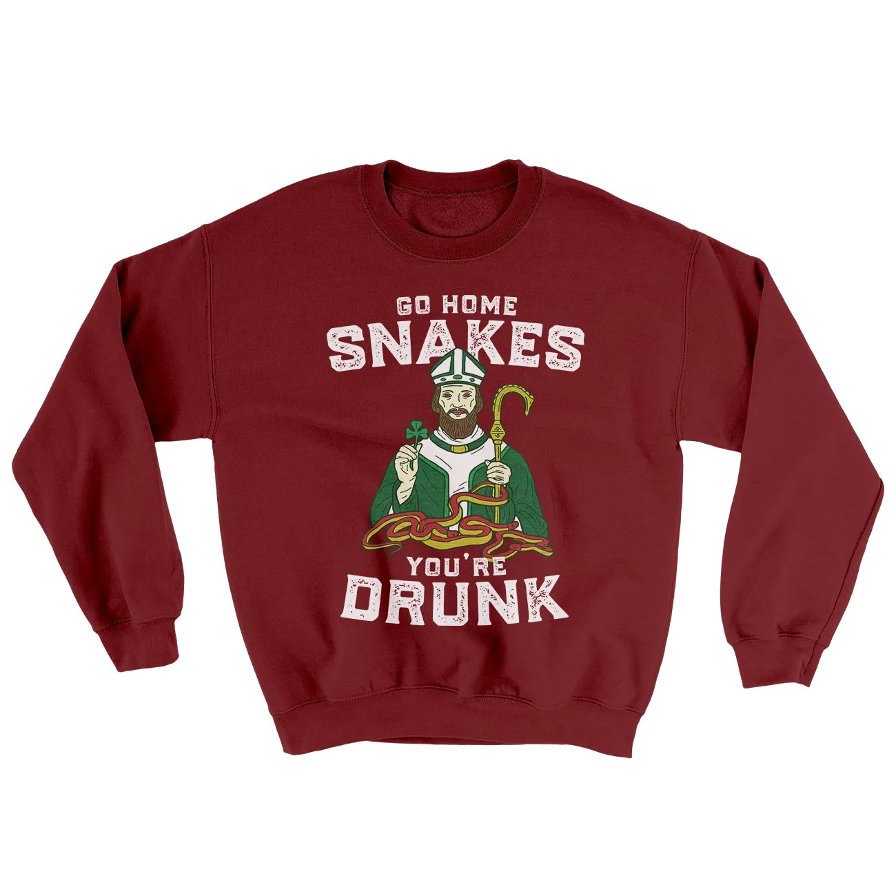 Go Home Snakes You're Drunk Ugly Sweater