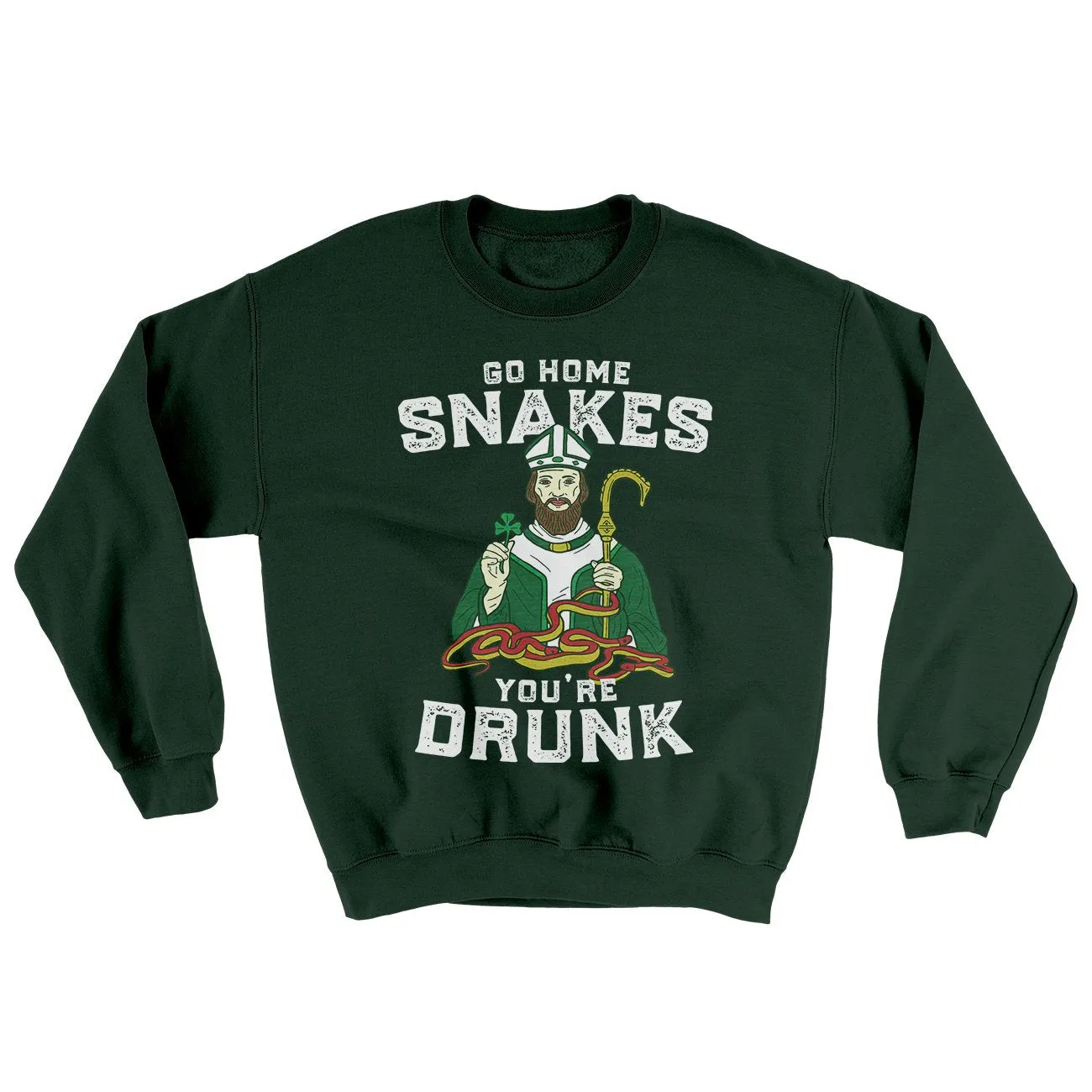 Go Home Snakes You're Drunk Ugly Sweater