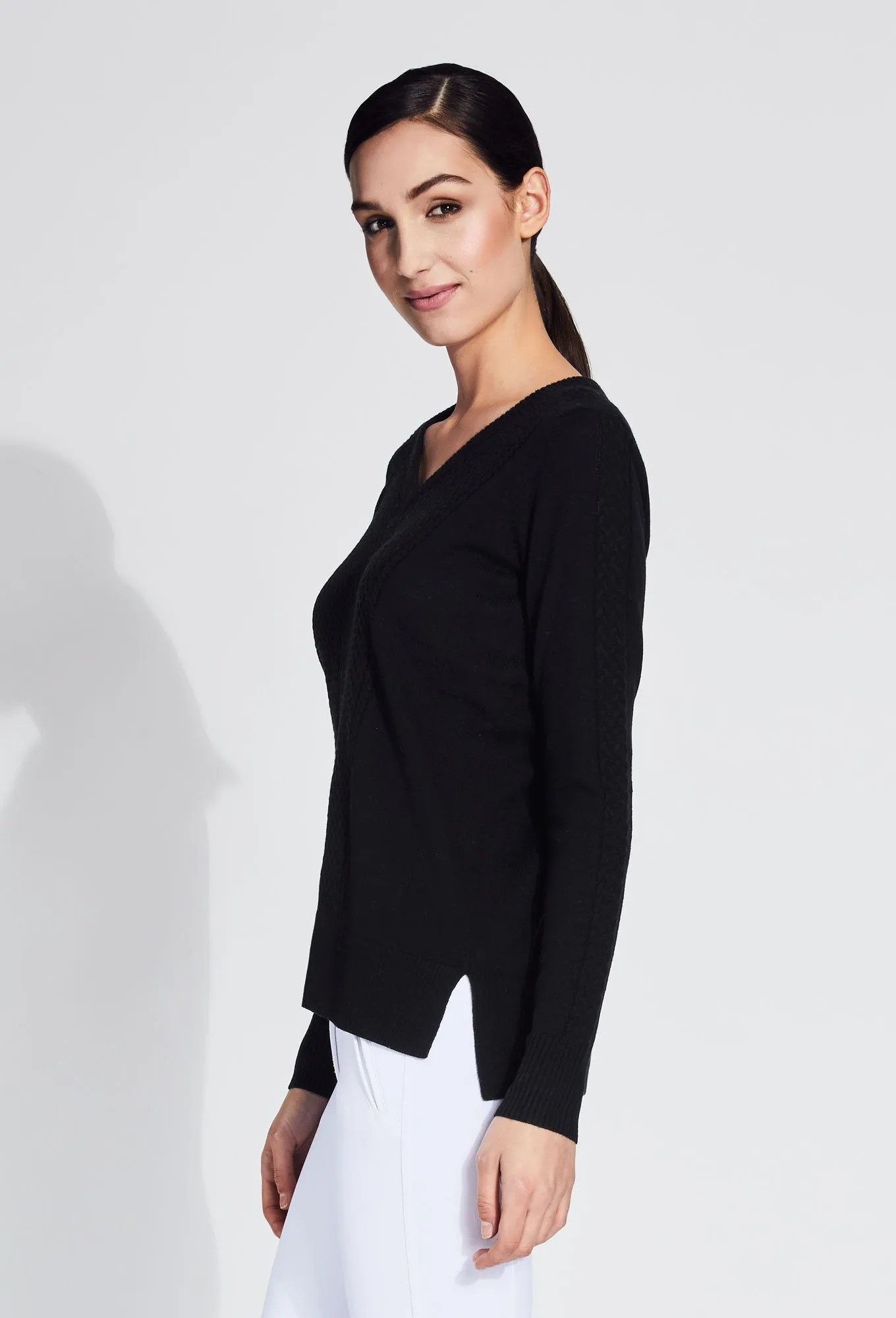 Grace V-Neck Cashmere Sweater
