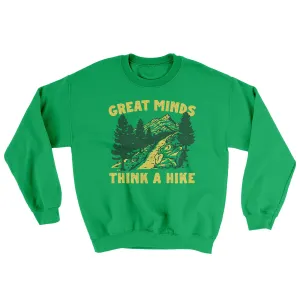 Great Minds Think A Hike Ugly Sweater
