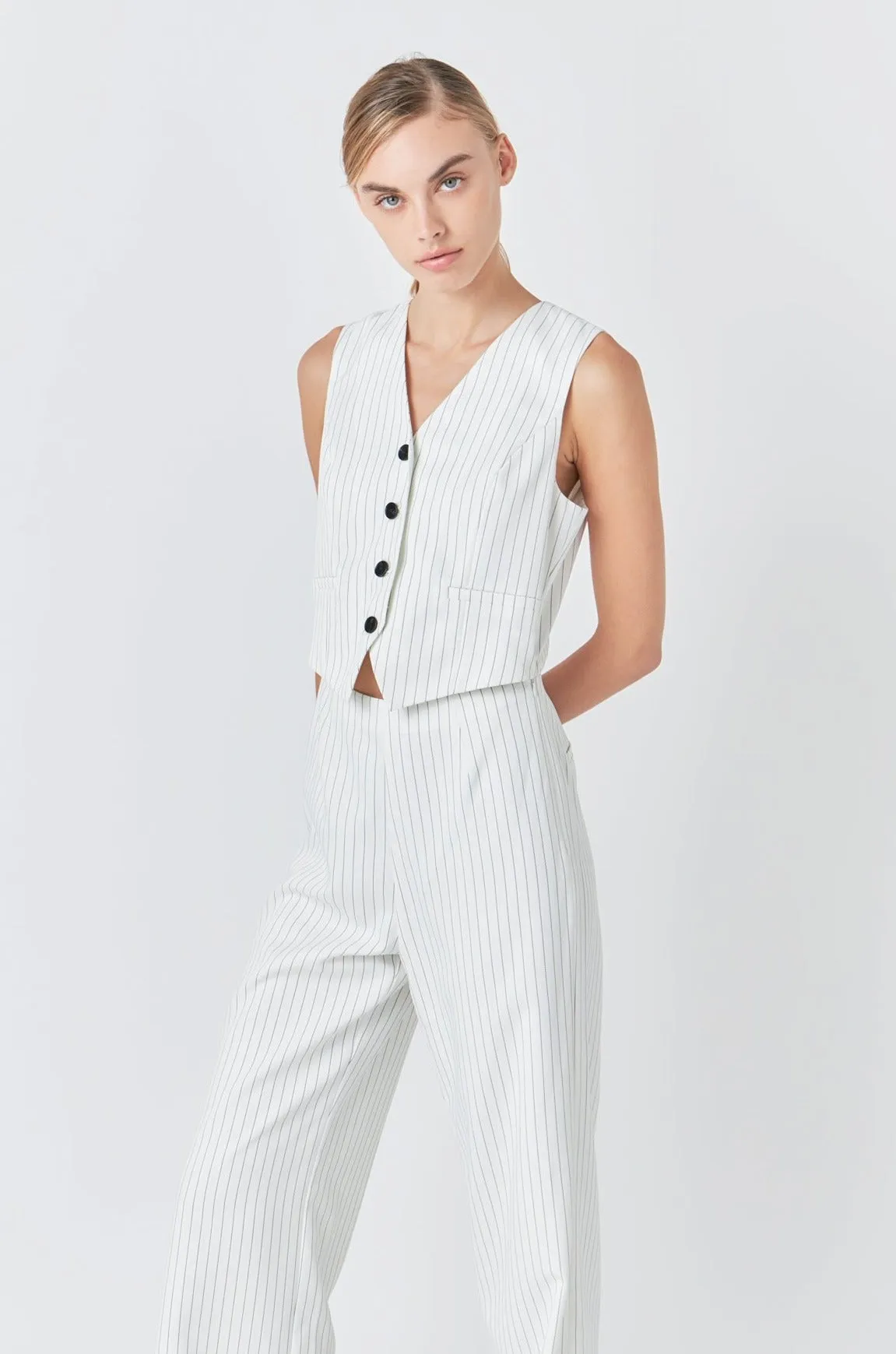 Grey Lab - Vest Jumpsuit
