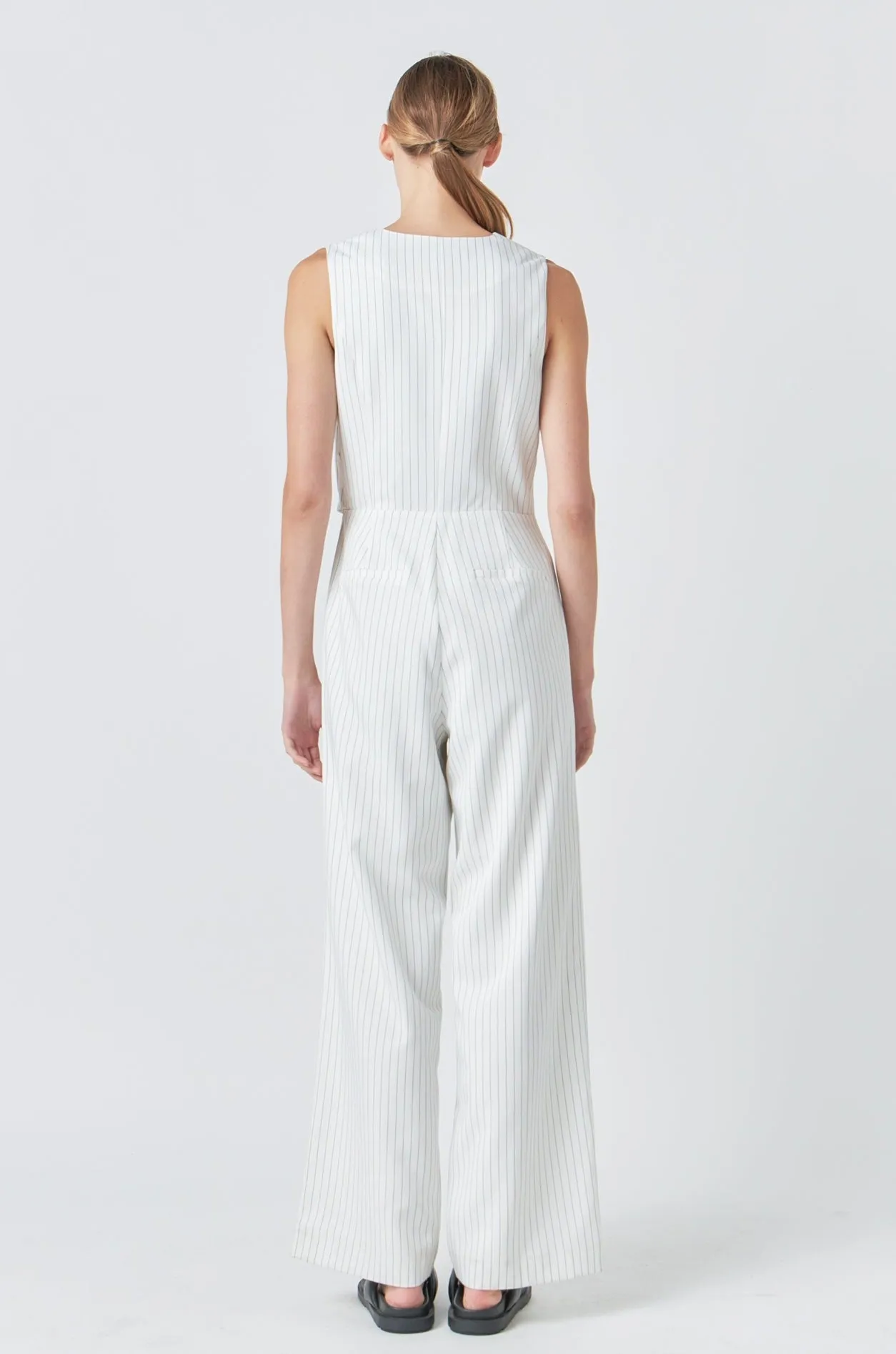 Grey Lab - Vest Jumpsuit