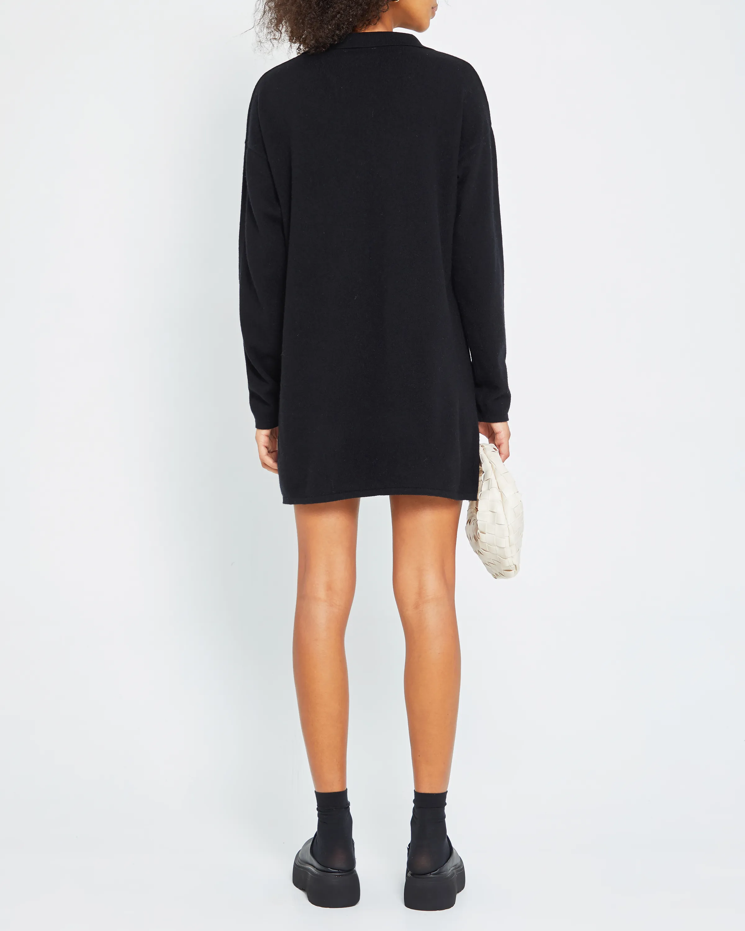 Hailey Cashmere Polo Dress