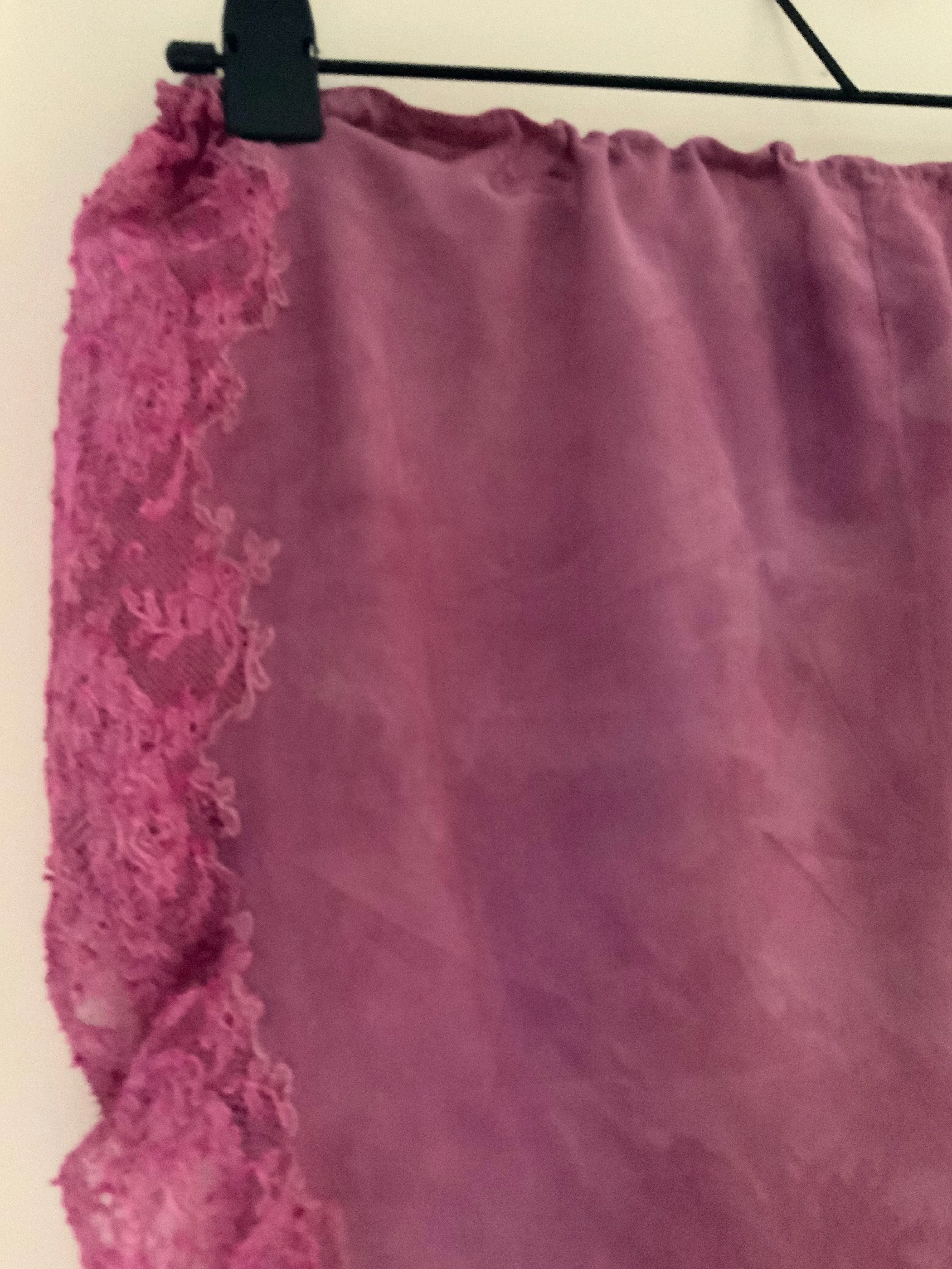 Hand Dyed Silk Lace Tap Pants - 20s - 20G