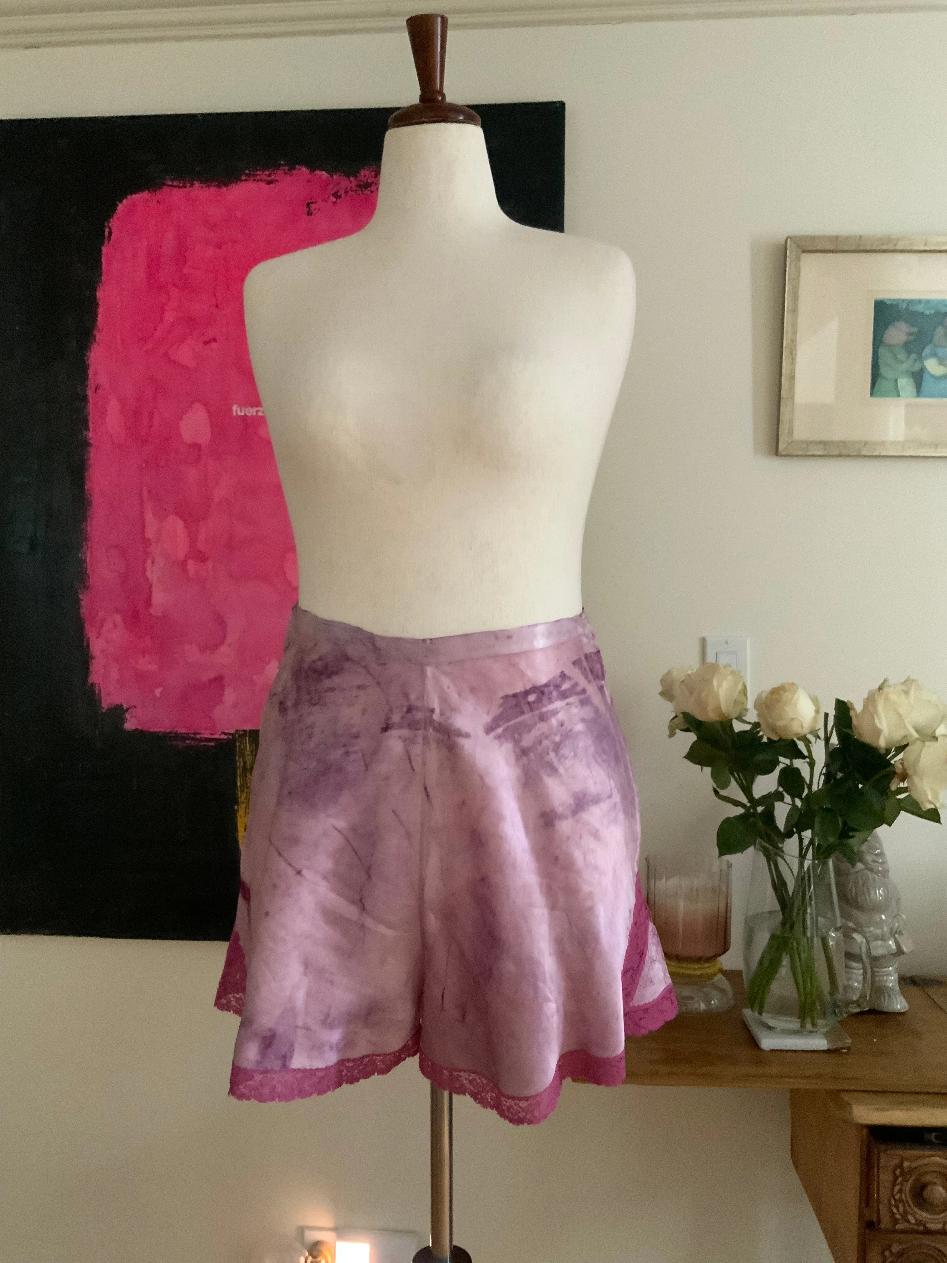 Hand Dyed Silk Tap Pants - 20s - 20H