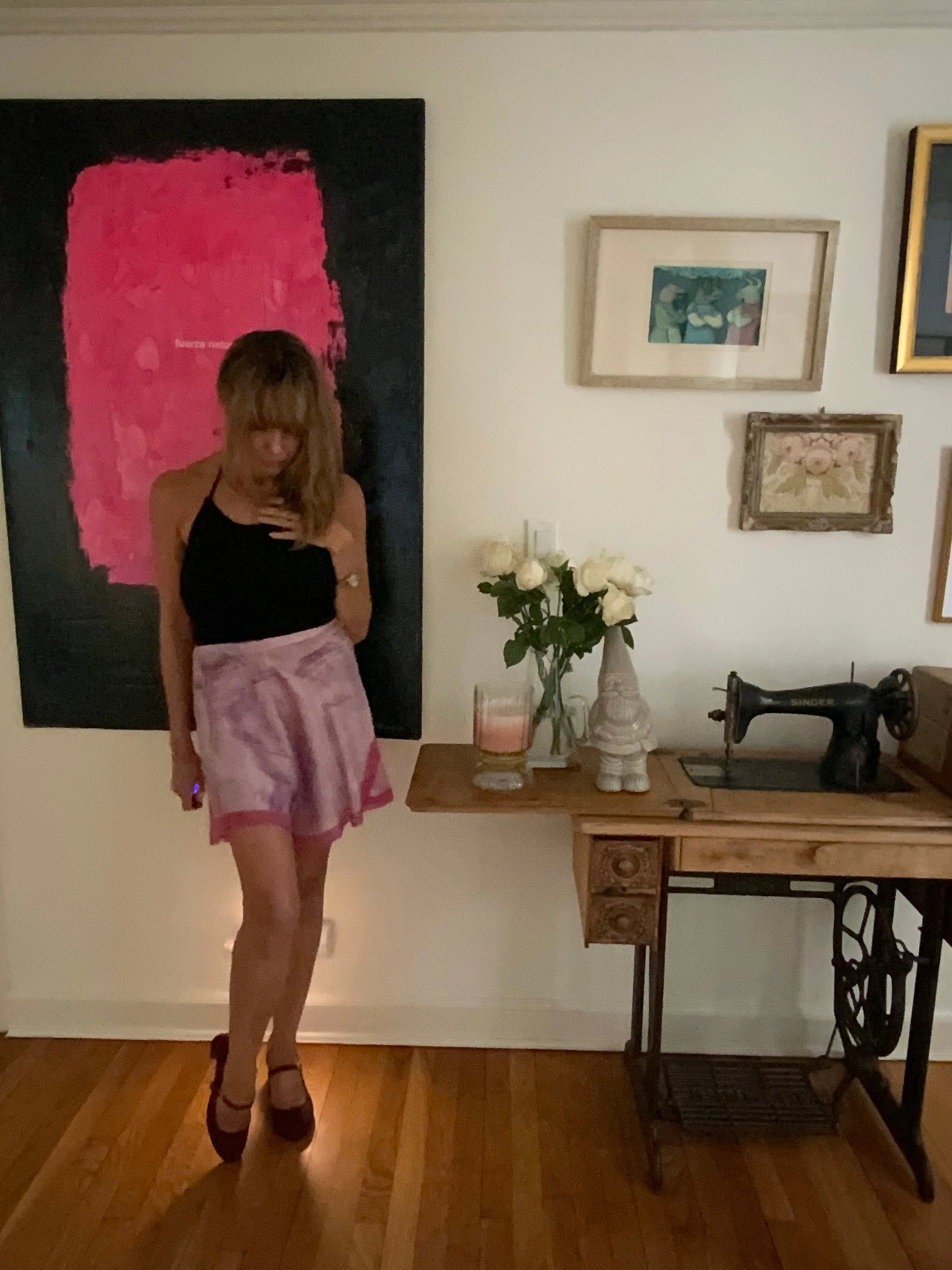 Hand Dyed Silk Tap Pants - 20s - 20H