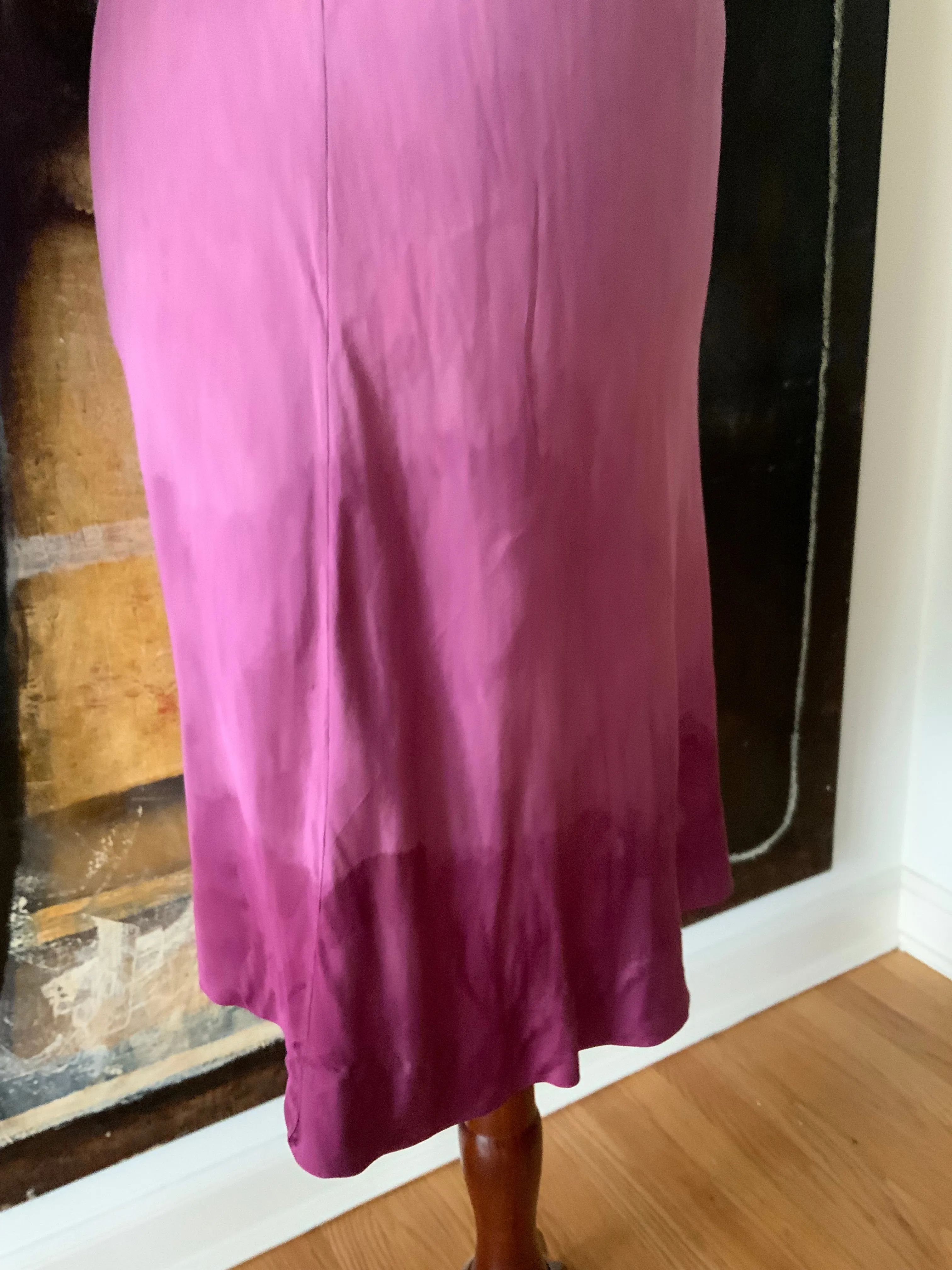 Hand Dyed Slip Dress - 50s - 50L
