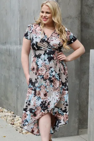 Hazel Blues® |  Heimish Give Me Roses Floral Maxi Wrap Dress