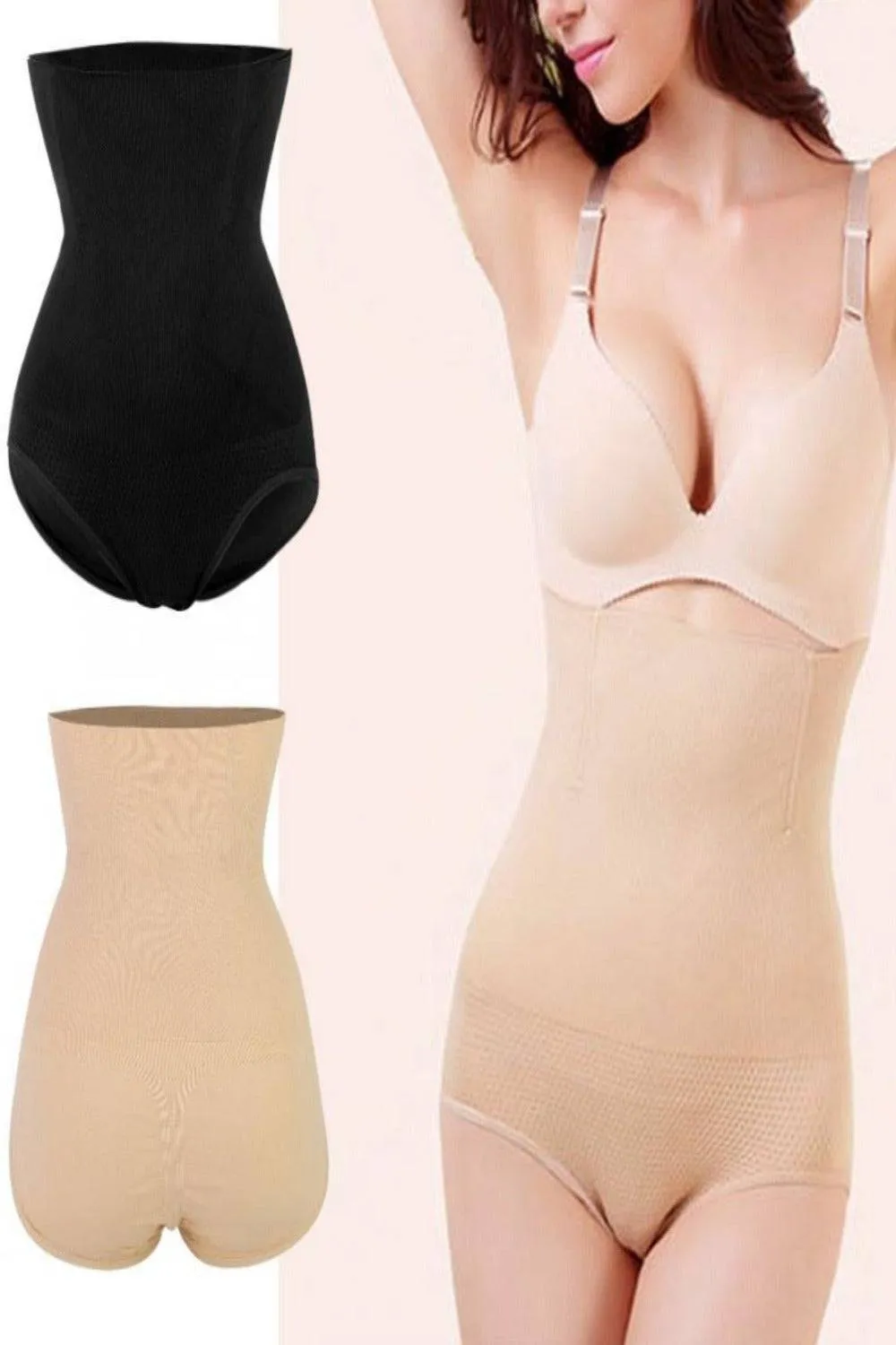 High Waist Tummy Control Body Shaper Underwear