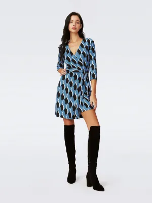 Julian Silk Jersey Wrap Dress