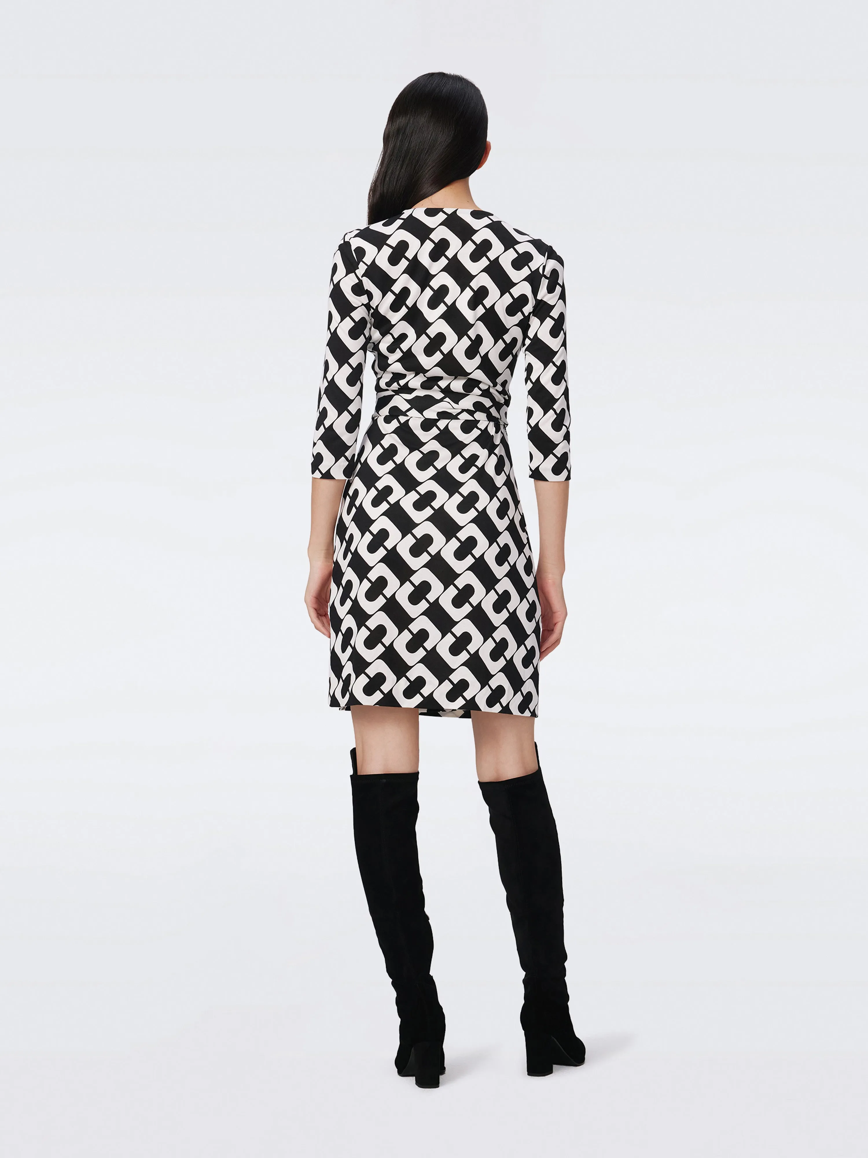 Julian Silk Jersey Wrap Dress