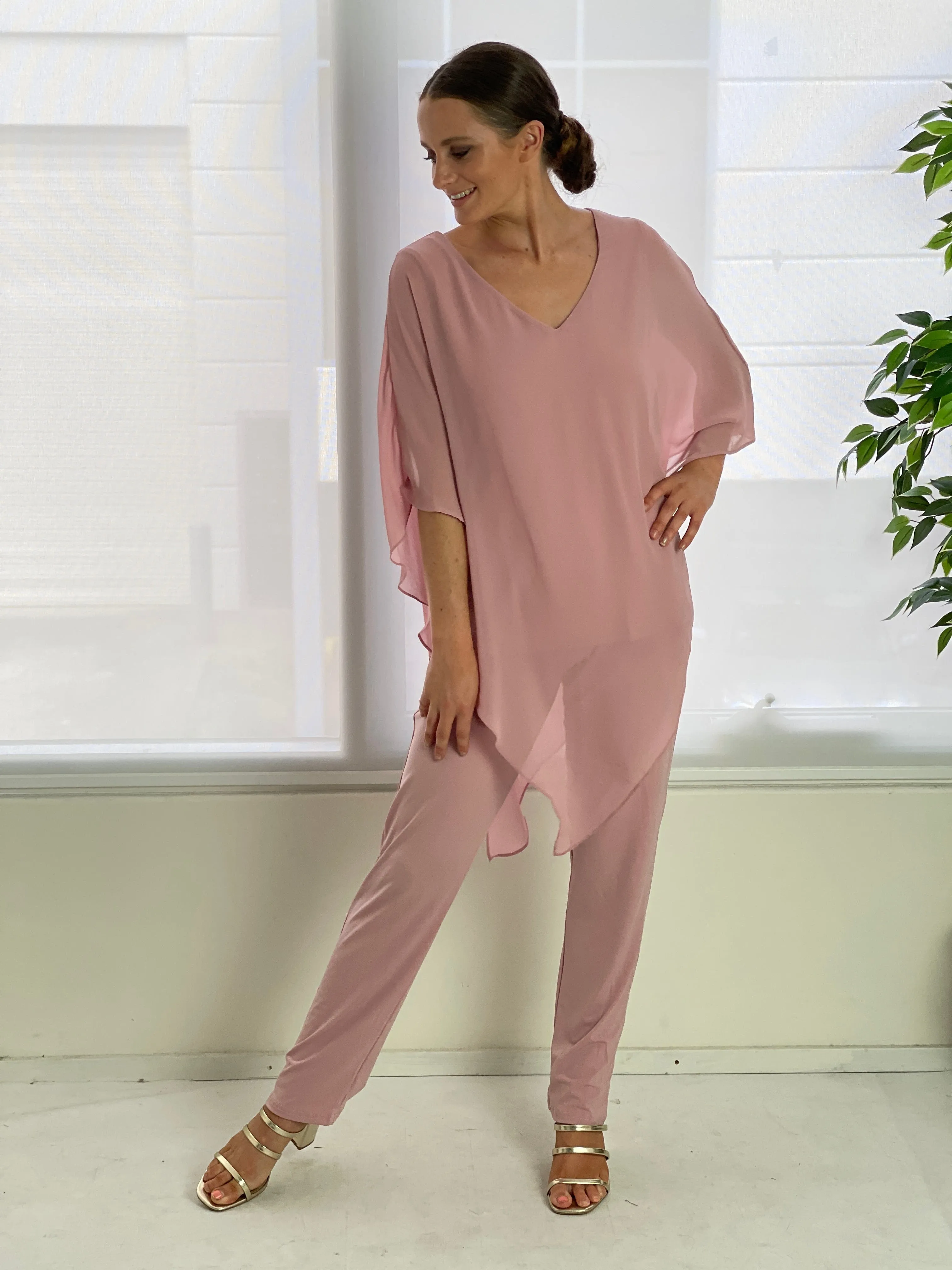 Juno Blush Jersey Pants