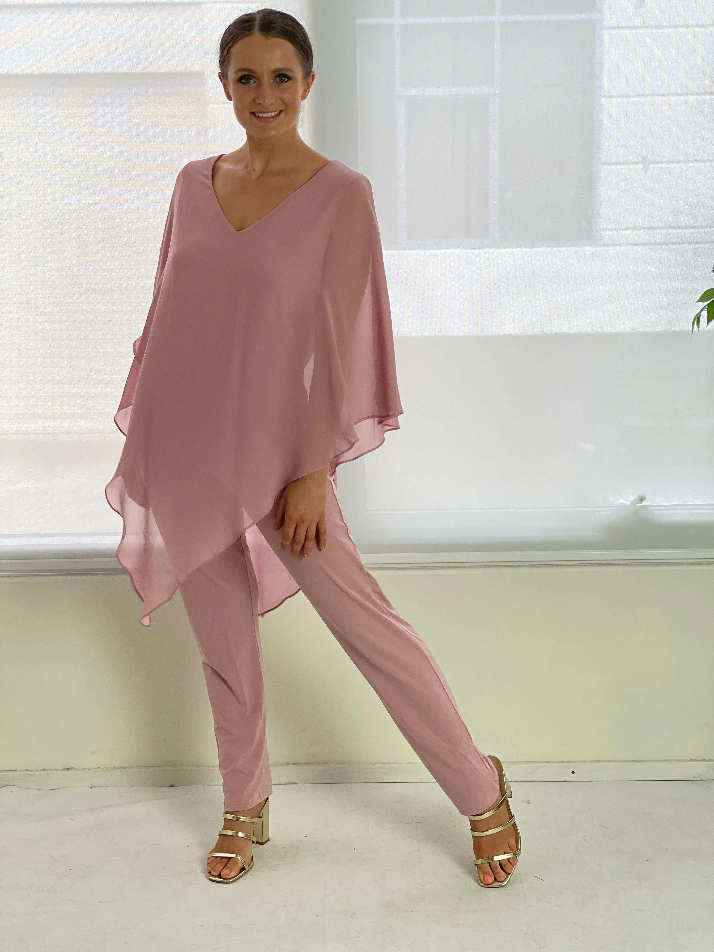 Juno Blush Jersey Pants