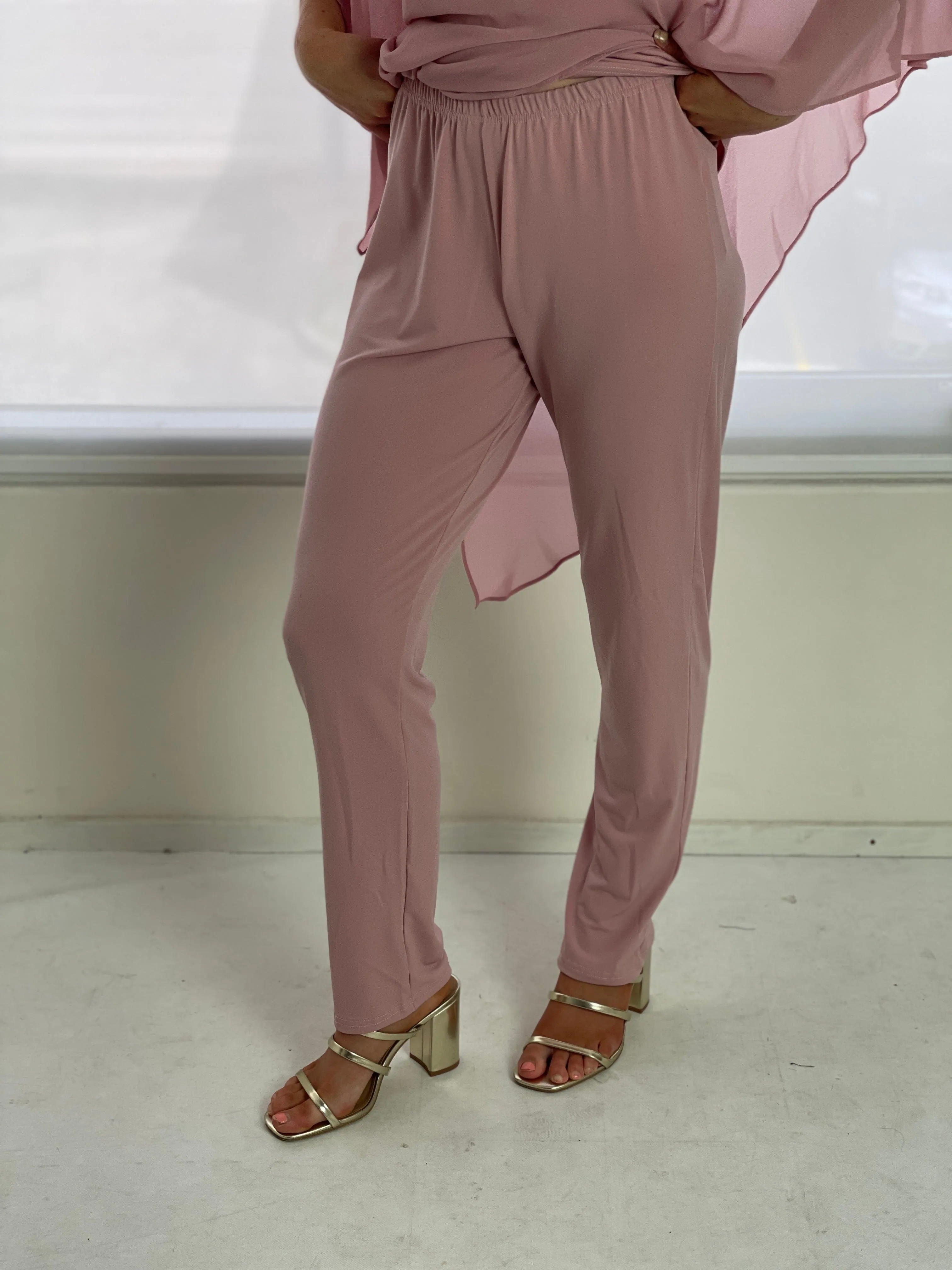 Juno Blush Jersey Pants