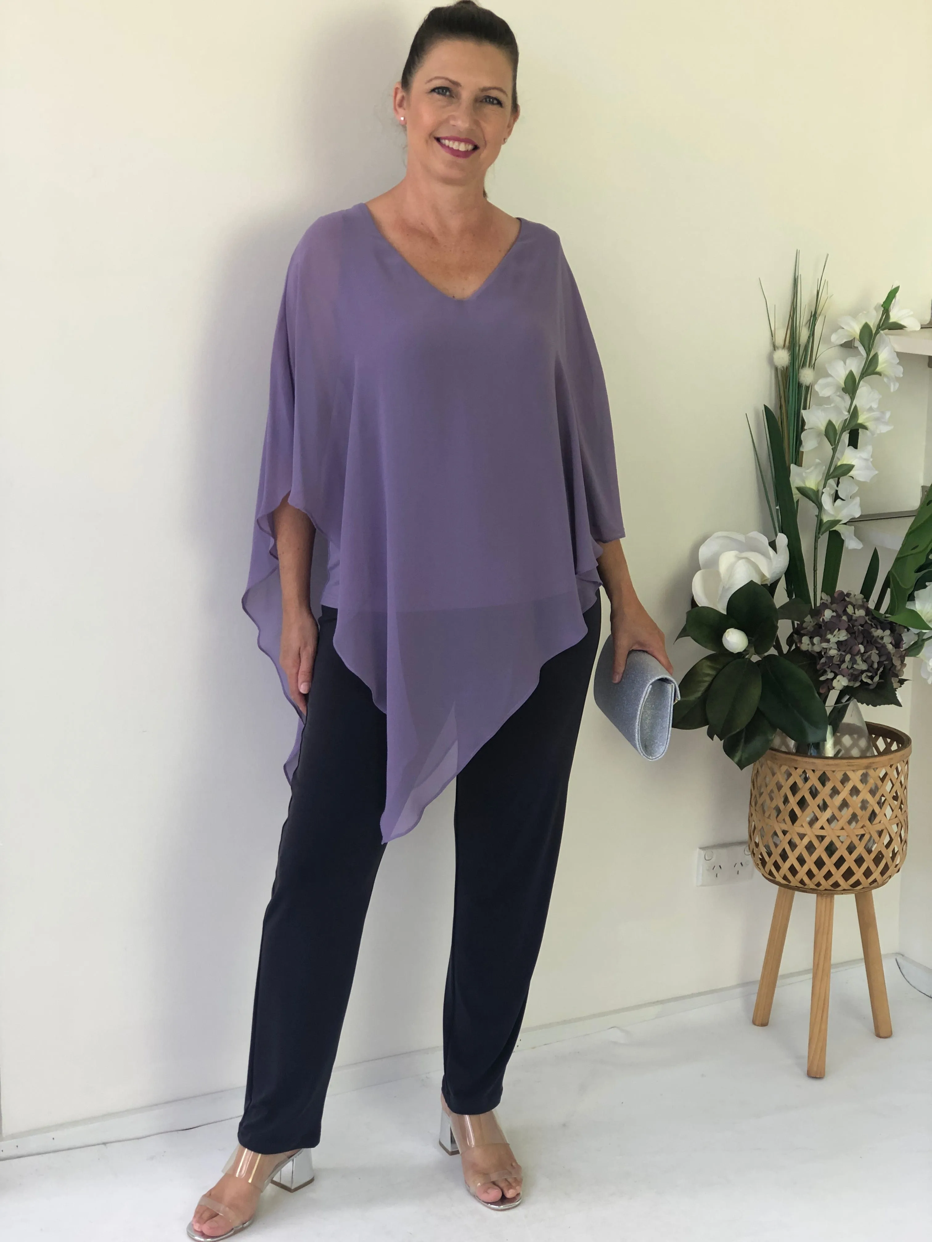 Juno Charcoal Jersey Pants