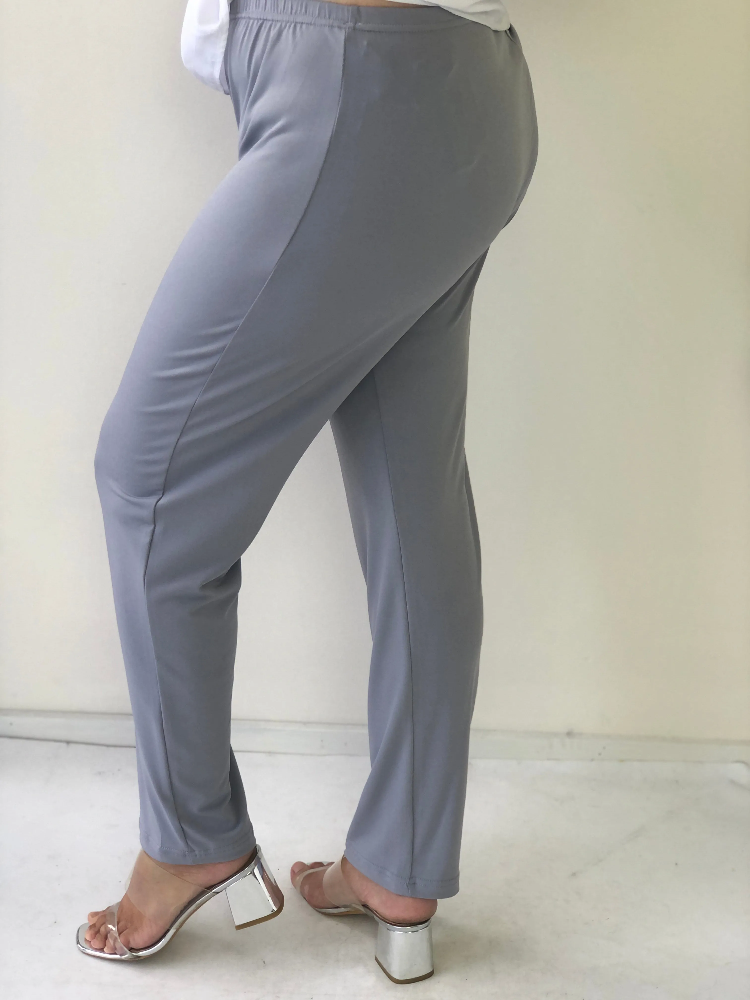 Juno Silver Jersey Pants