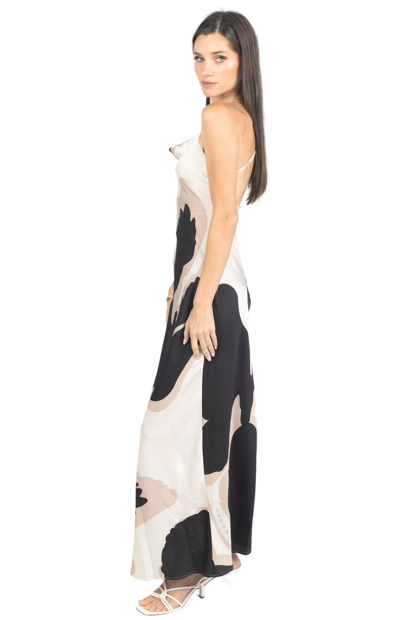 Kelly Slip Dress in Black