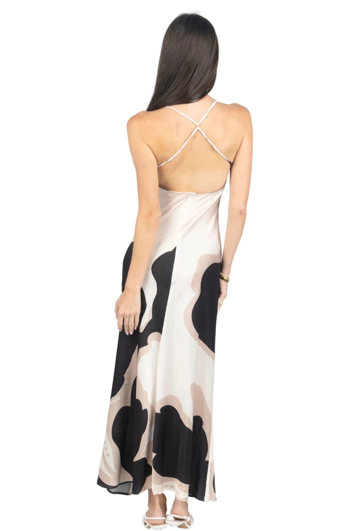 Kelly Slip Dress in Black