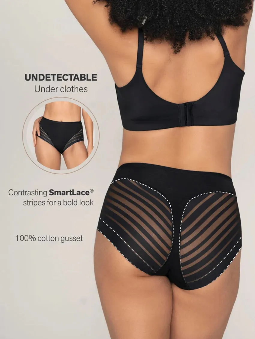 Leonisa Lace Stripe Shaper Panty