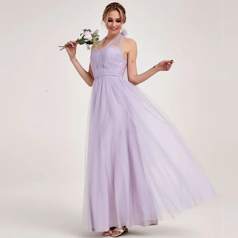 Light Dusty Purple MULTI WAY Sweetheart Tulle Bridesmaid Dress