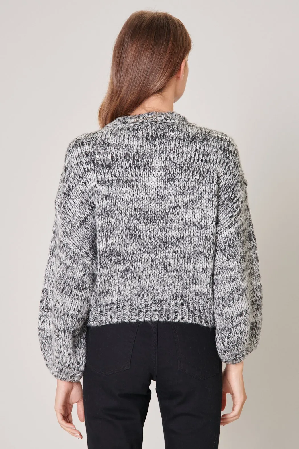 Lola Chunky Knit Cropped Sweater